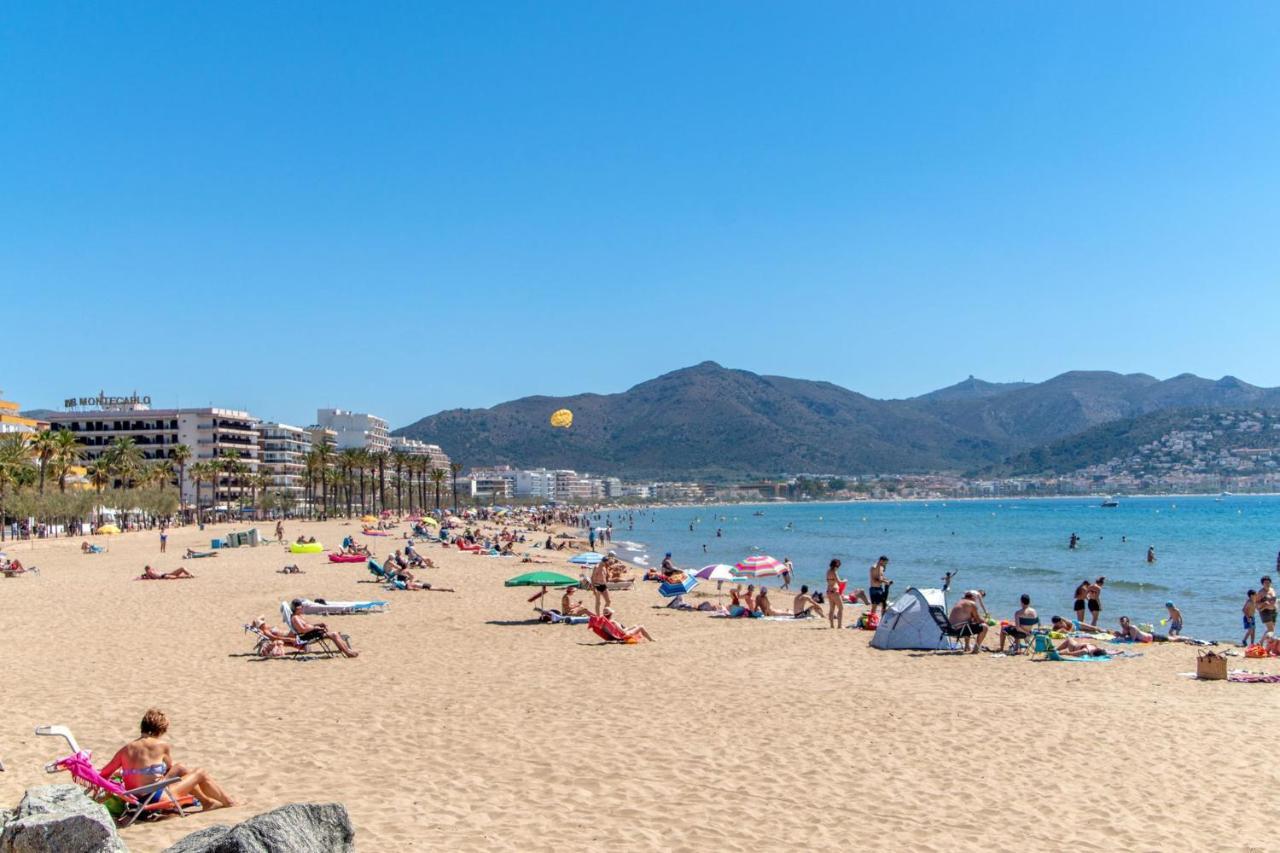 La Platja 3C Apto. Con Un Dormitorio, 200M Playa Y Plaza De Parking Roses Buitenkant foto